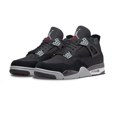 4 Retro SE Black Canvas