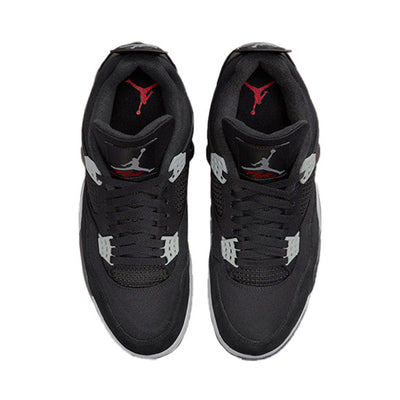 4 Retro SE Black Canvas