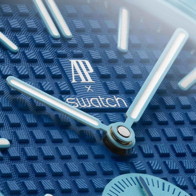 Swatch x Audemars Piguet Bioceramic Royal Pop Savonnette Lan Ba SSX03L100N