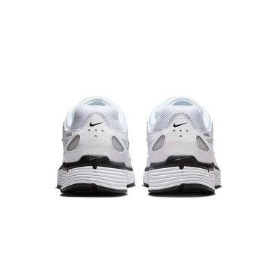 Nike P-6000 White Metallic Silver Black