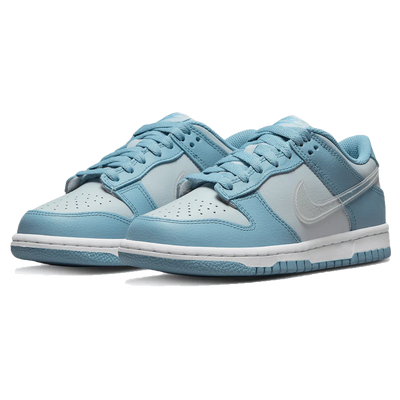 Nike Dunk Low Clear Blue Swoosh GS
