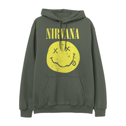 Nirvana Smiley Hoodie