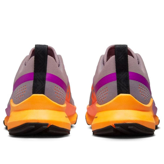 Nike React Pegasus Trail 4 Purple Smoke Total Orange Peach Cream Vivid Purple W