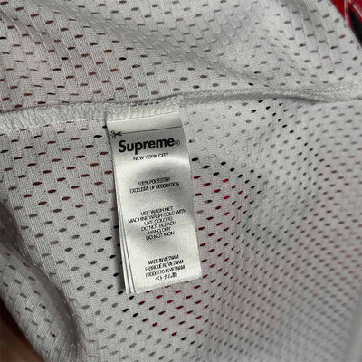 Supreme Bandana Football Jersey White Red