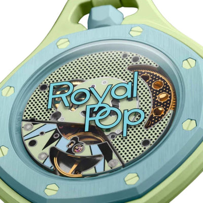 Swatch x Audemars Piguet Bioceramic Royal Pop Blaue Acht SSX03L101N